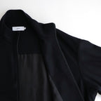 Wool Smooth Flannel Track Blouson #BLACK [GU253-30220B]