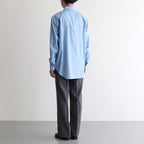 LIGHT WOOL MAX GABARDINE SLACKS #DARK GRAY [A25AP02MG]