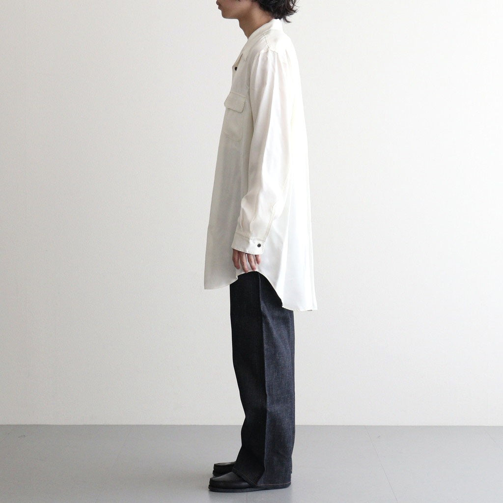 TOP STITCH SHIRT #ECRU [26330507]