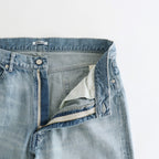 FADED SELVEDGE LIGHT DENIM PANTS #LIGHT INDIGO [A26SP05DE]