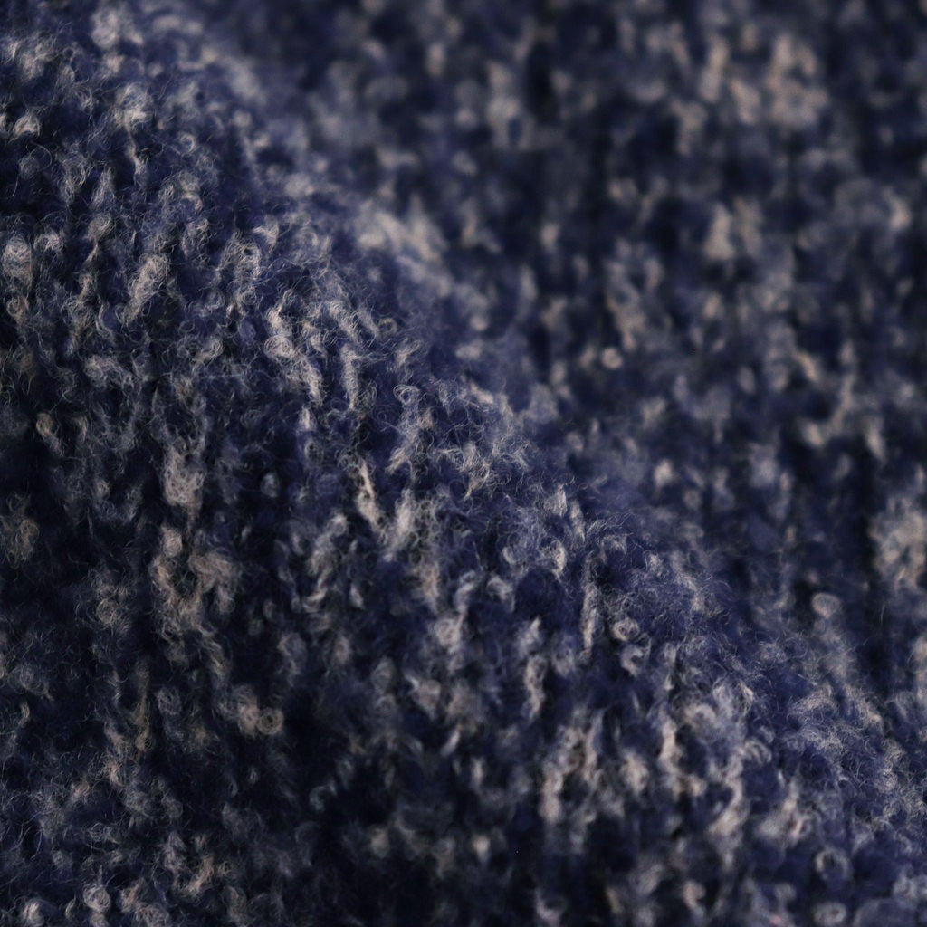 MixブークレーニットCD #NAVY x BEIGE [D224-K851]