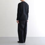 Wool Like Pullover #NAVY [31052001]