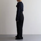 BABY SURI ALPACA SHEER KNIT P/O #NAVY [A24AP03AK]