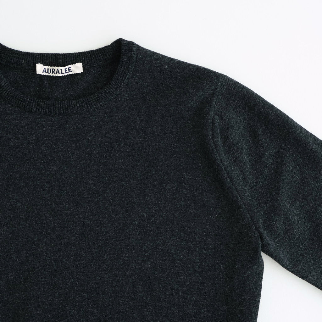 HIGH TWIST WOOL KNIT P/O #CHARCOAL [A25AP05CK] – ciacura