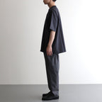 Narrow Border S/S Tee #NAVY × GRY [GU251-70116B]