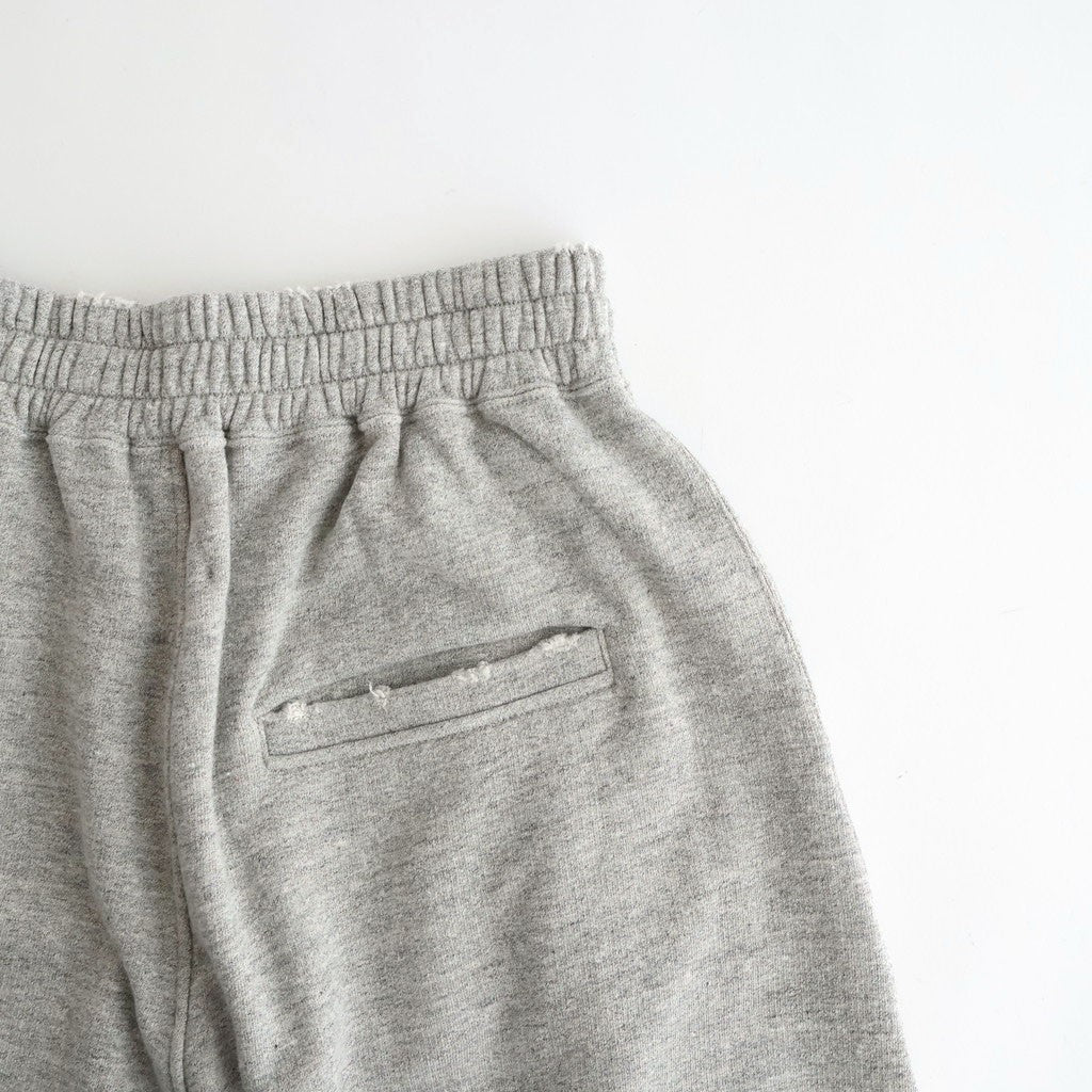 Sweat Half Pants #GREY [I26SS-BC9 A]