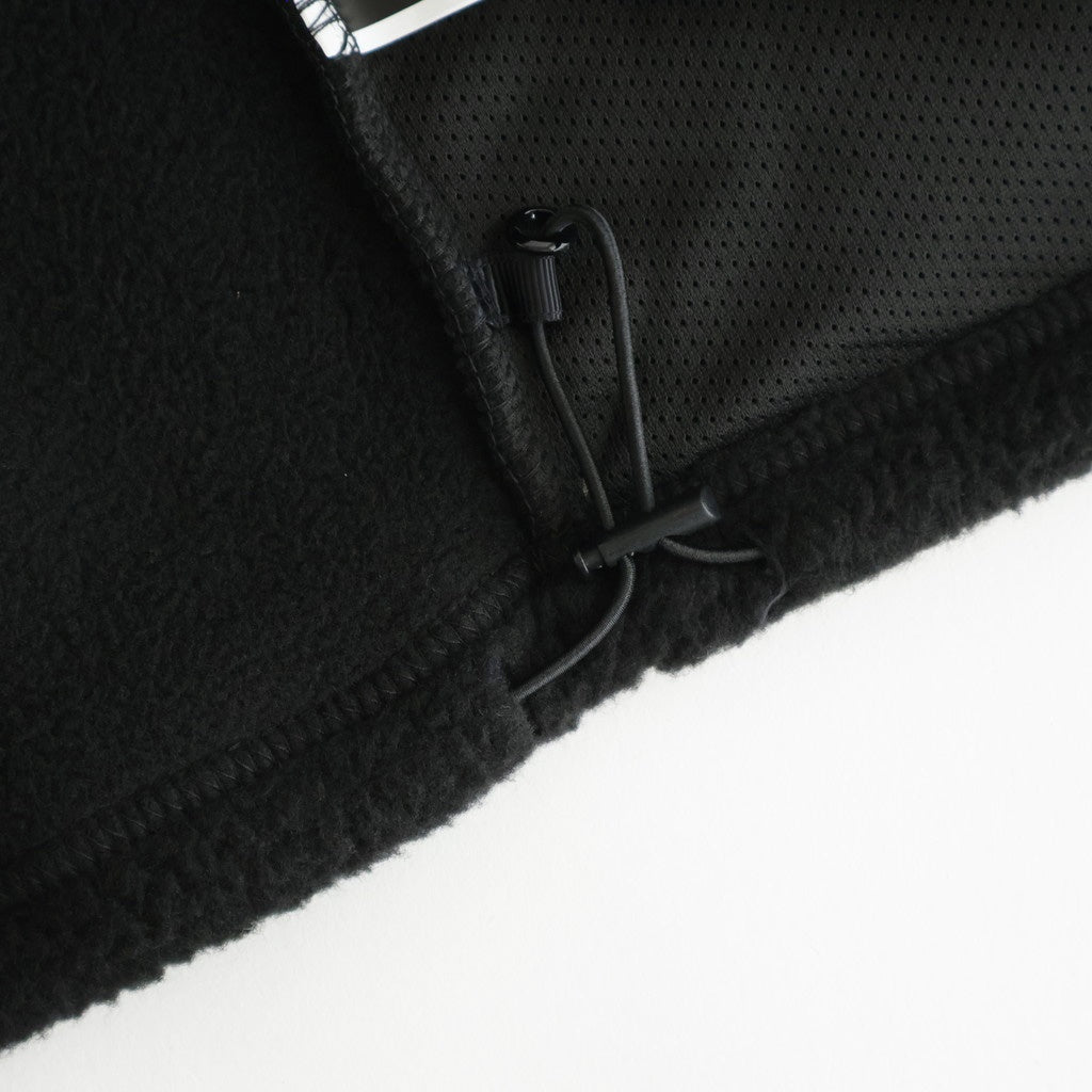 HEAVY FLEECE ZIP-UP JACKET #BLACK [FSC253-30191]