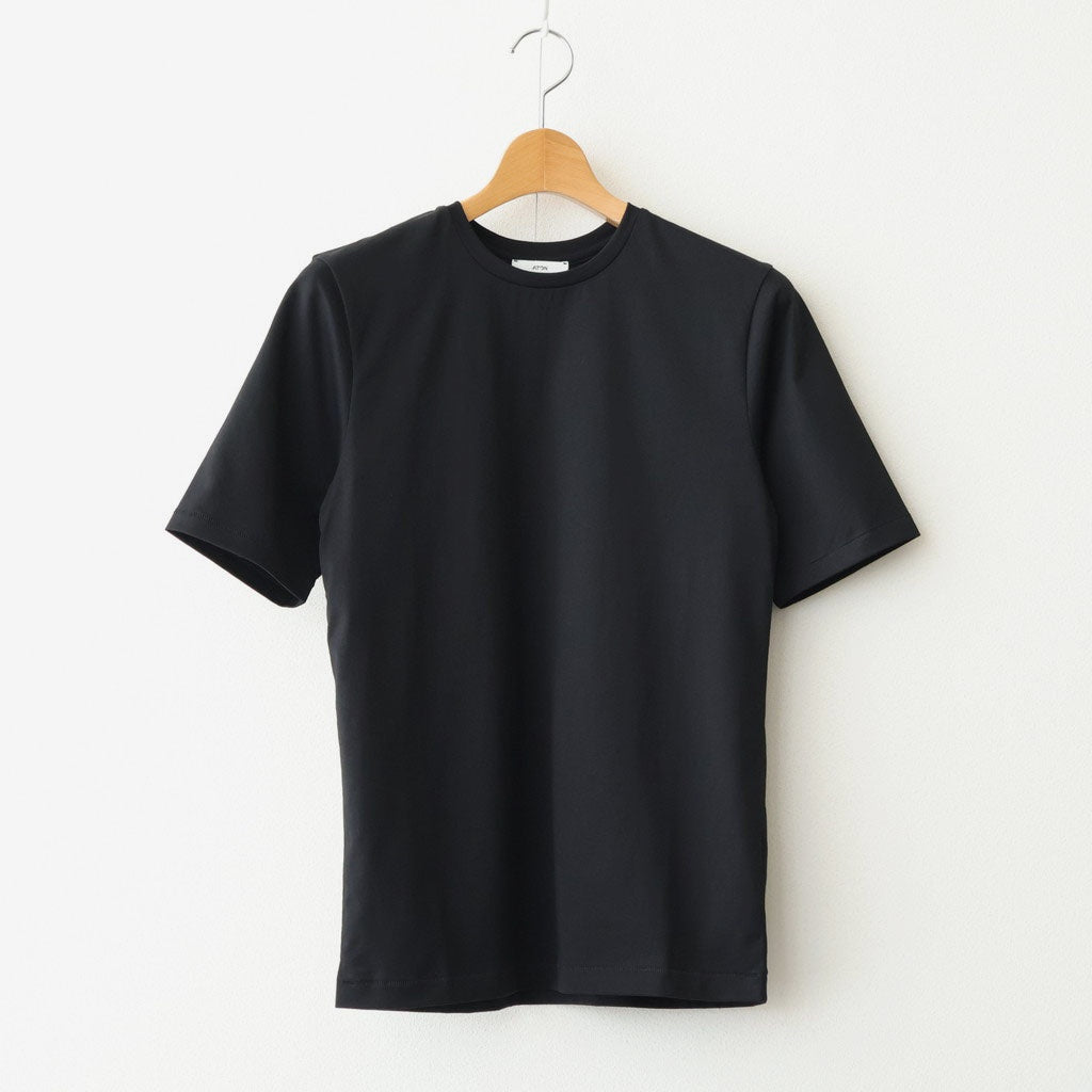 SUVIN 60/2 PERFECT SHORT-SLEEVE T-SHIRT #BLACK [KKAGLM0013]