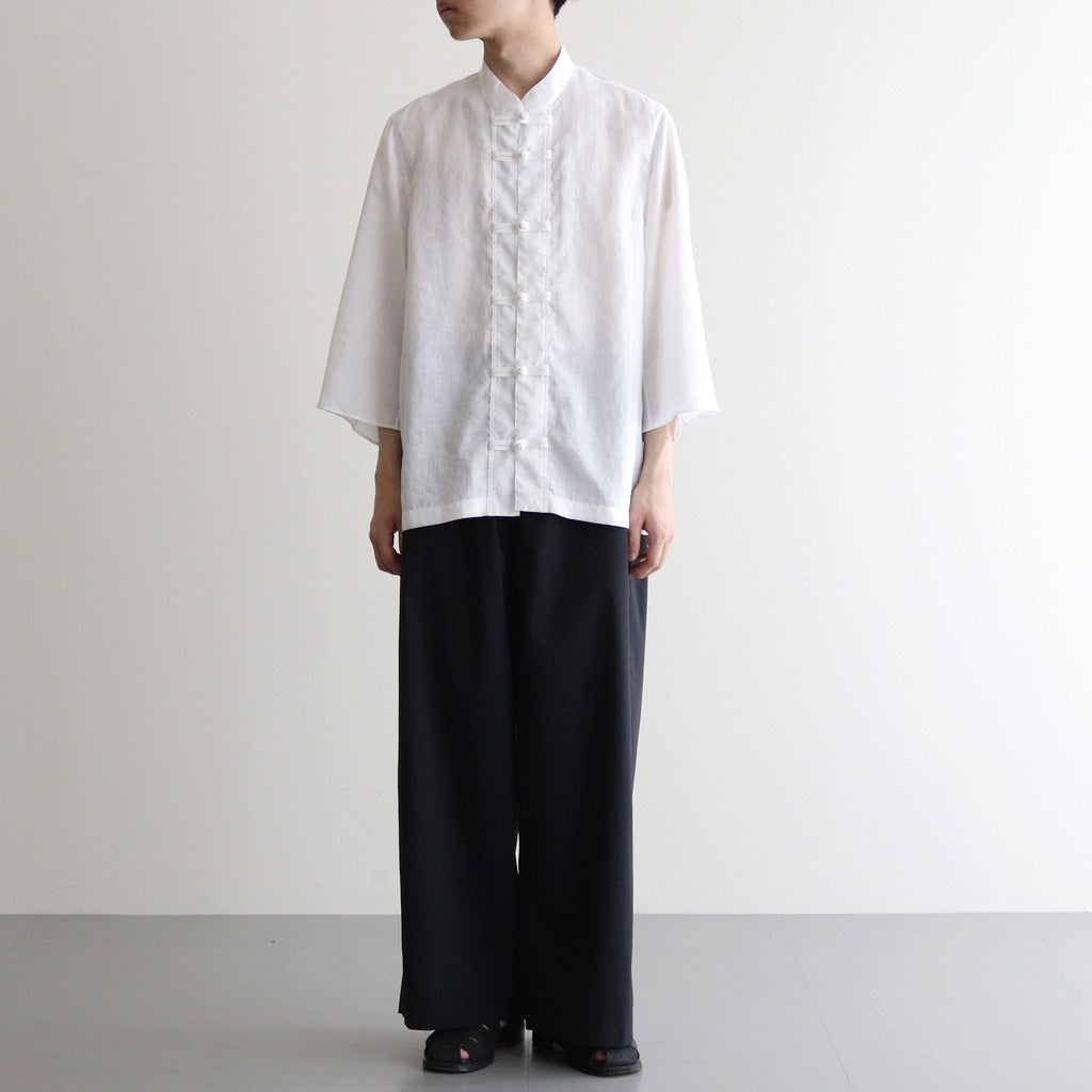 男性モデル(ハラ):172cm 58kg 着用サイズ：4