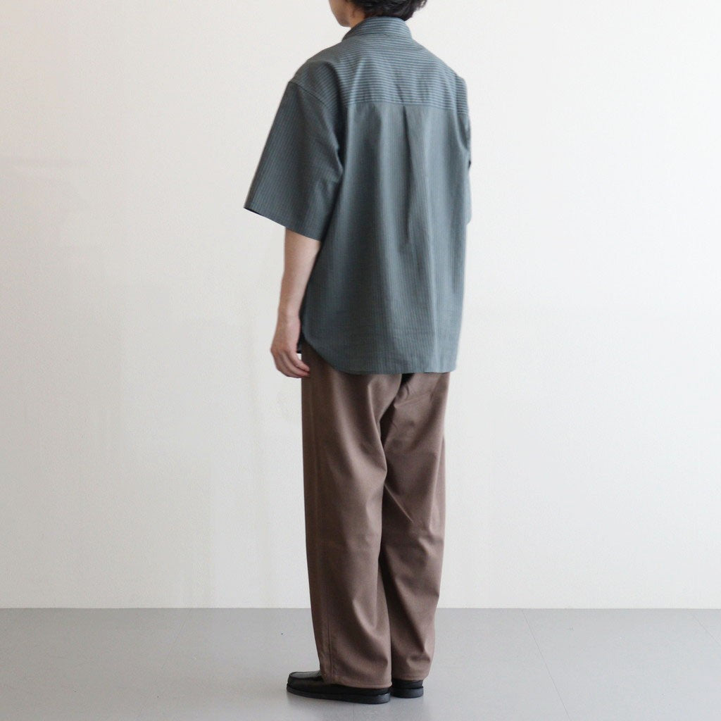 WOOLY TWILL TROUSERS #BROWN [FSC243-40178]