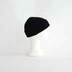 WASHABLE MERINO SEAMLESS BEANIE #BLACK [R5140-AW25]