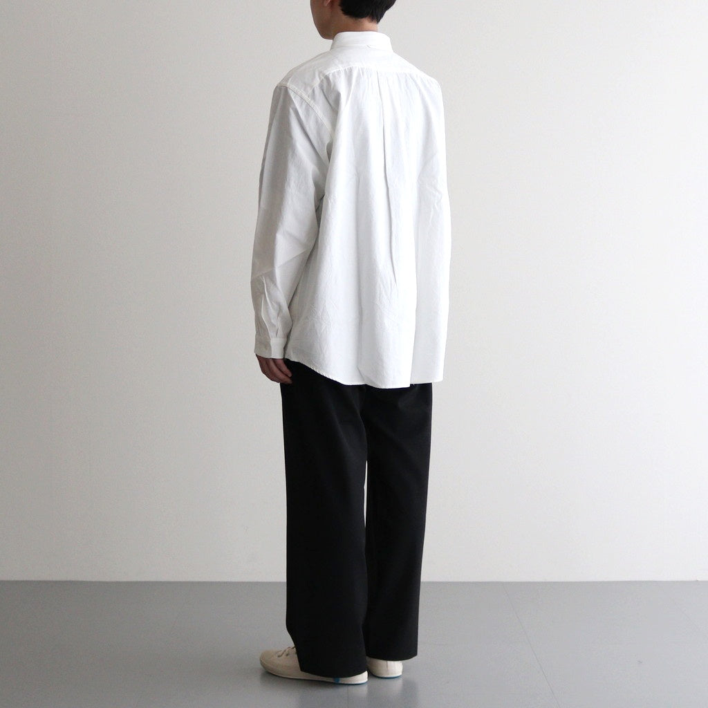 BUTTON SHIRT STANDARD #white [14151]