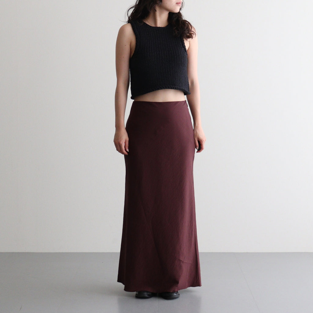 Hand Knit Vest #BLK [12610512]