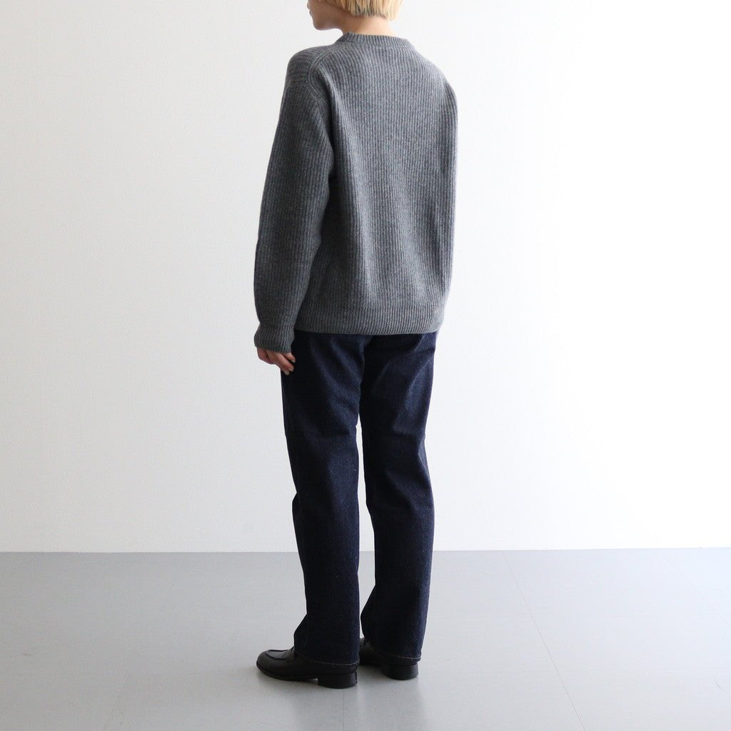 DENIM PANTS - STRAIGHT #indigo [4-13W]