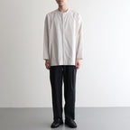 男性モデル(ハラ):172cm 58kg 着用サイズ：4