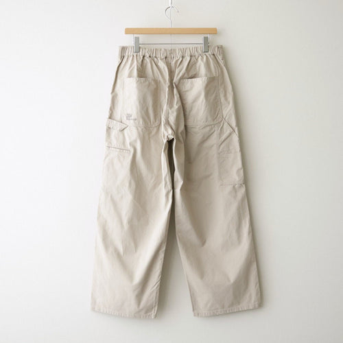 COTTON CANVAS PAINTER PANTS #BEIGE [FSC263-40033]