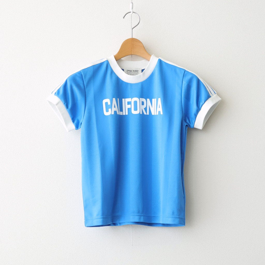 Stripe Uniform T-Shirt #LIGHT BLUE [I26SS-BC16]