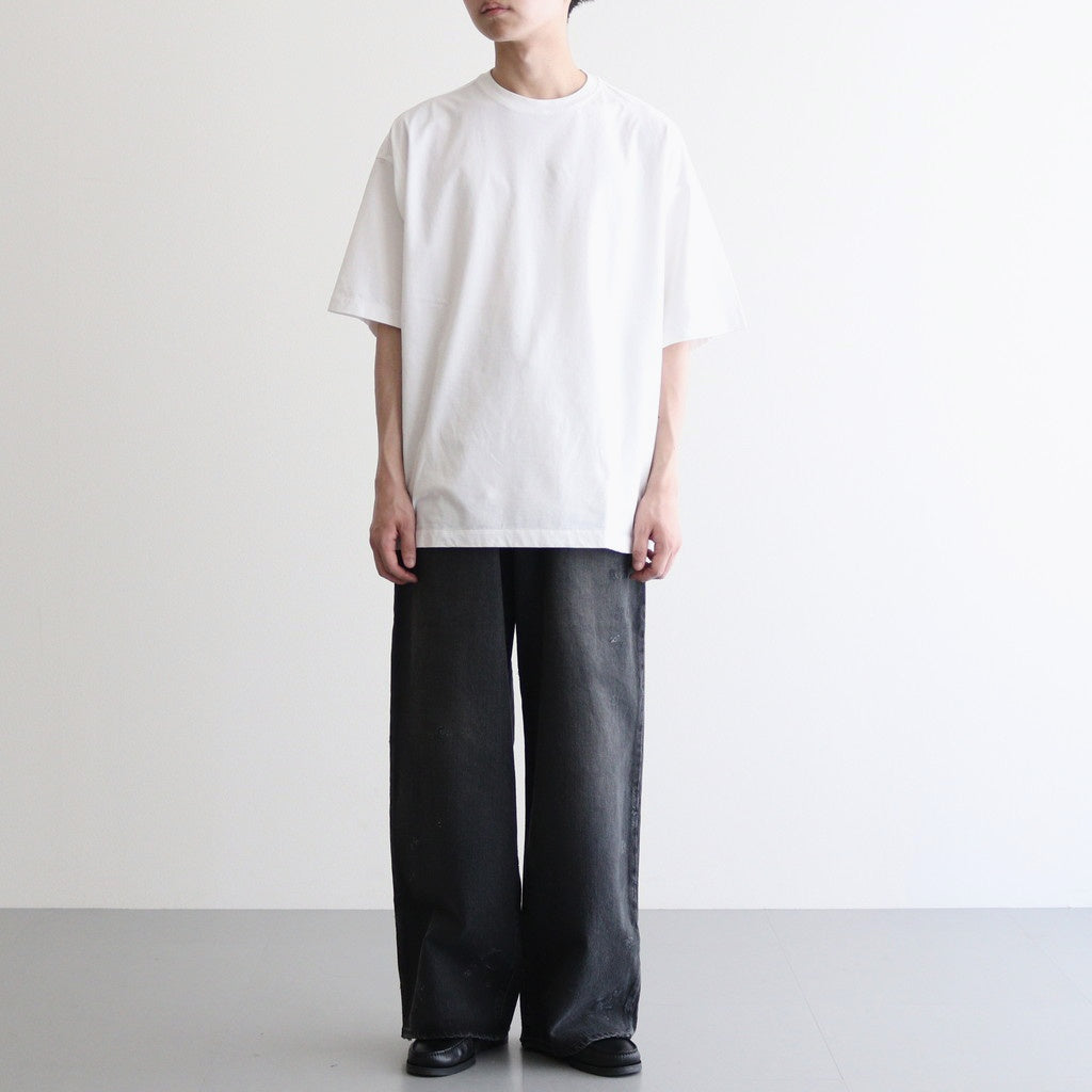 BAGGY DENIM JEANS #BLACK [ST.1237]