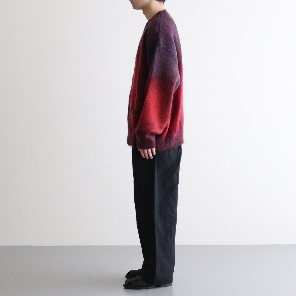 GRADATION MOHAIR CARDIGAN #RED [ST.699]