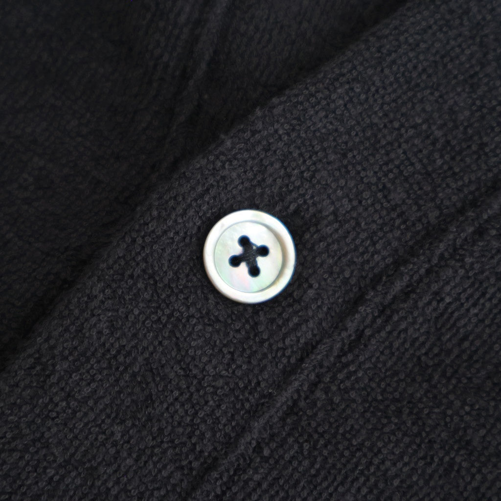 UTILITY PILE CARDIGAN SET-UP #BLACK [FSR253-60211]