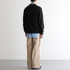 Westpoint Chino Wide Straight Trousers #BEIGE [GM253-40150B]