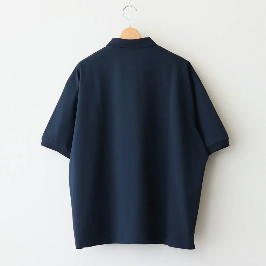 DRY PIQUE JERSEY S/S POLO #NAVY [FSC261-70171B]
