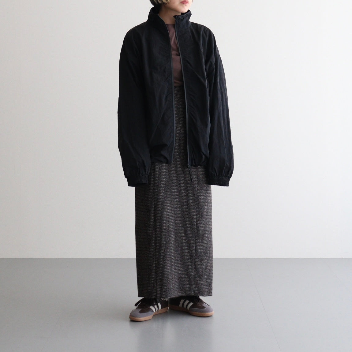 Useful Zip Blouzon #BLK [12520202] – ciacura