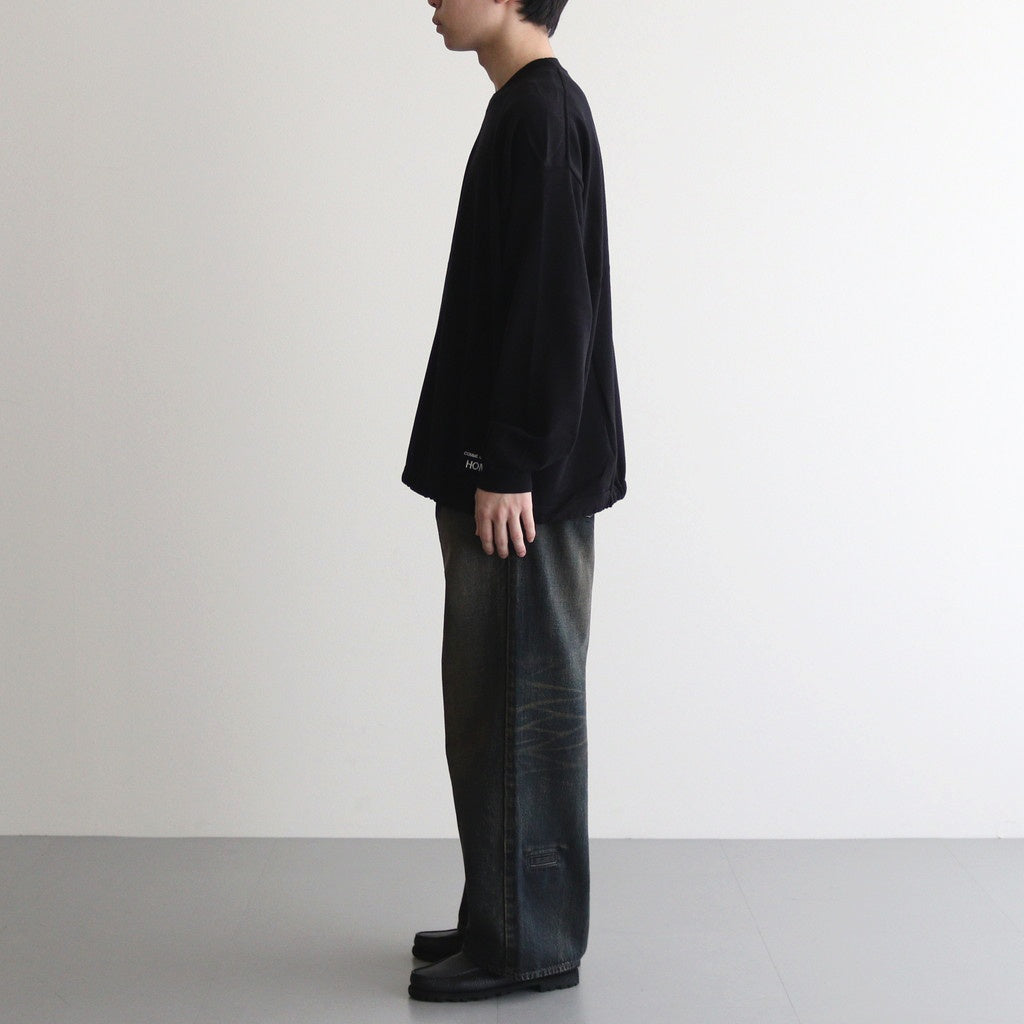 6ポケットオーバーダイデニムバギーPT #DARK INDIGO [D125-P539]