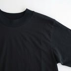 FRESCA NUBUCK MOCK NECK T SHIRTS #CHARCOAL GRAY [KKAGLM0605]