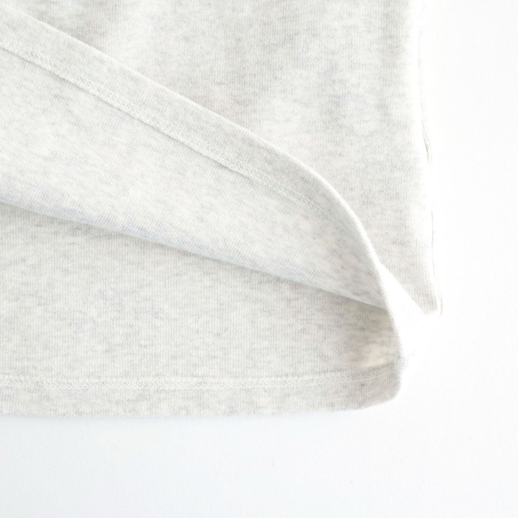 Cotton Henry Neck #LT.GREY [I26SS-BC11]