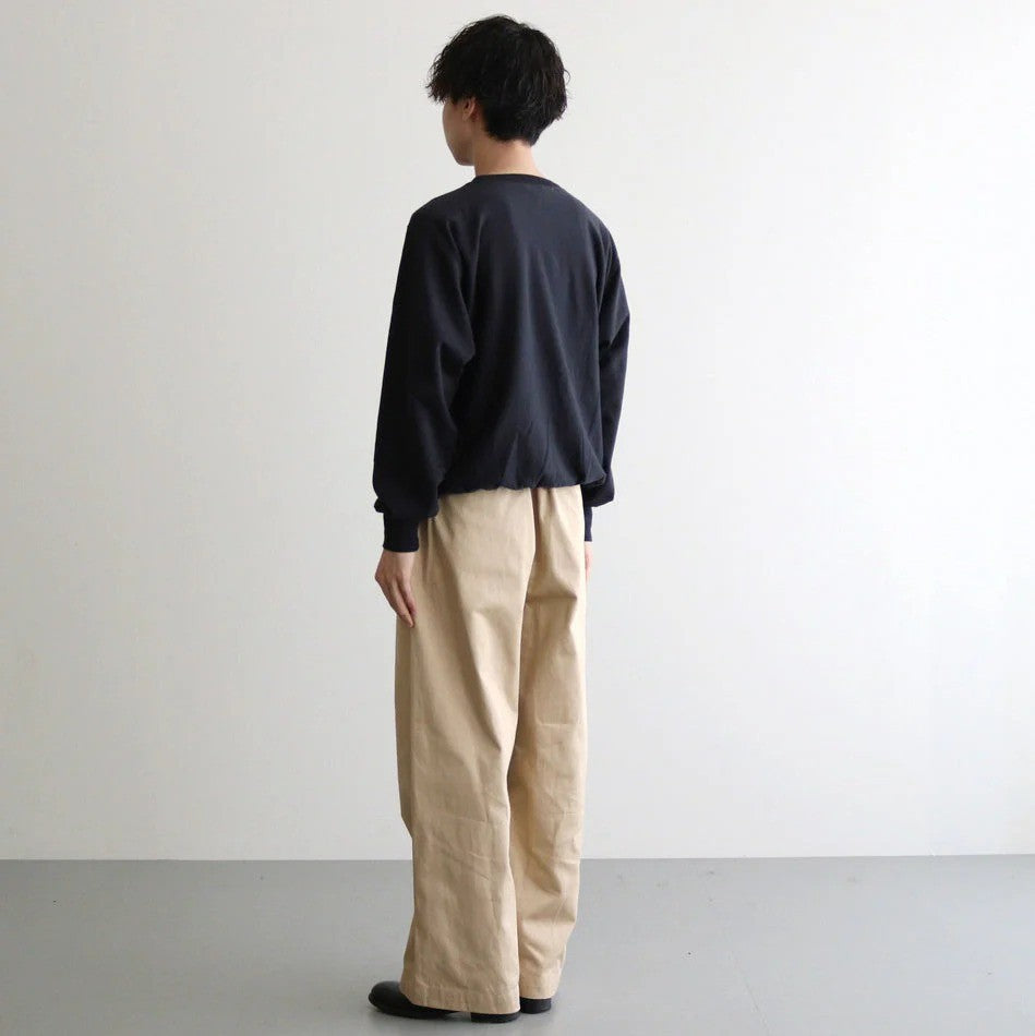 Westpoint Chino Wide Straight Trousers #BEIGE [GM261-40150B]