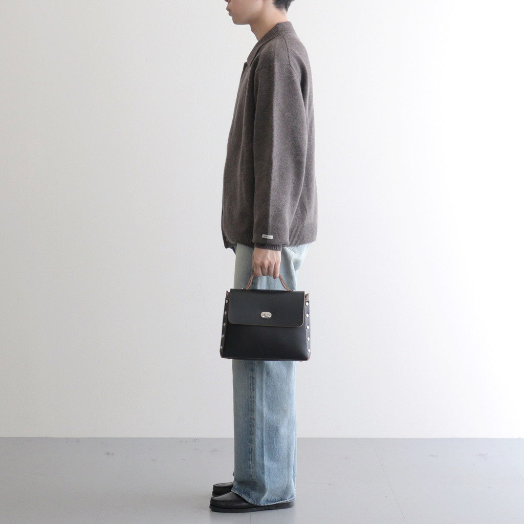 assemble hand bag flap M #black [li-rb-afm]