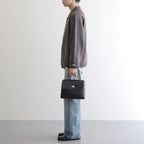 assemble hand bag flap M #black [li-rb-afm]