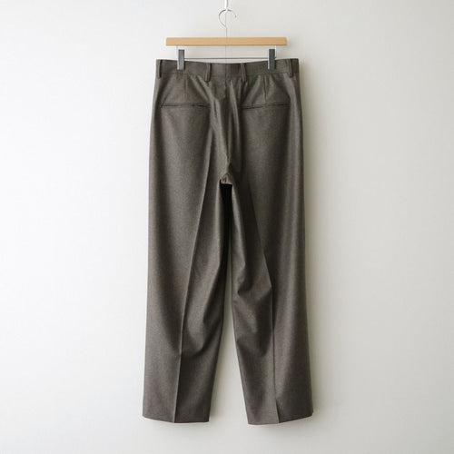 MERINO COLLEGE FLANNEL STANDARD PANTS #MOCHA [PRAGLW0900]