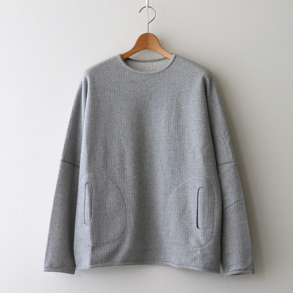 Random back pile dolman long sleeve T-shirt #HEATHER GRAY [D224-T1005]