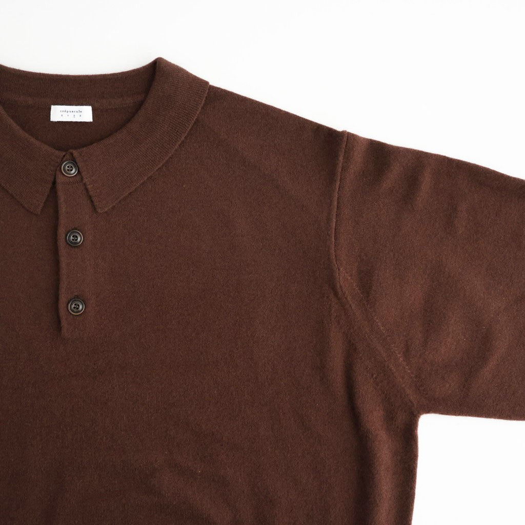 L/S Polo #BROWN [2603-010]