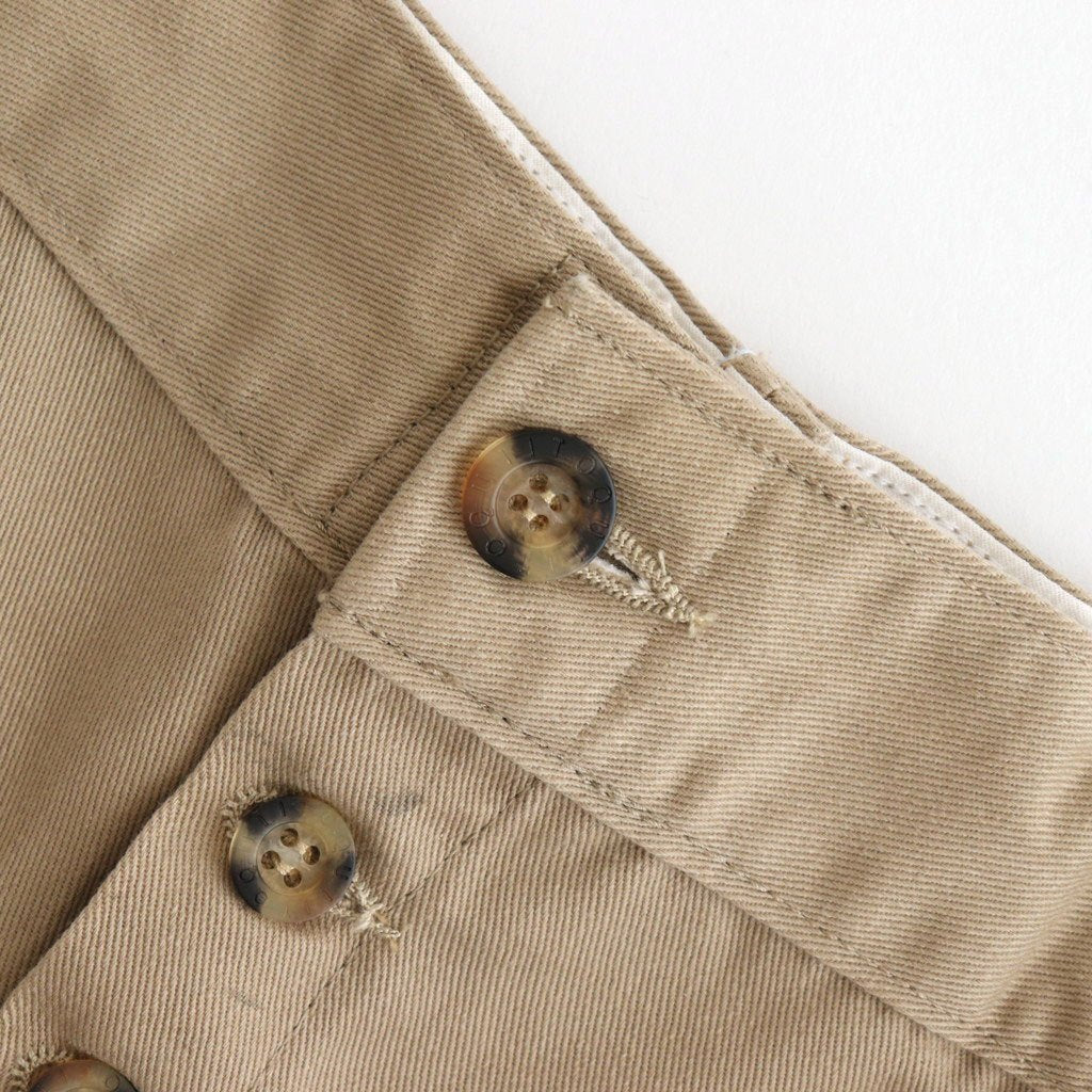 W WAIST CHINO PT #BEIGE A [Q25A-T064]