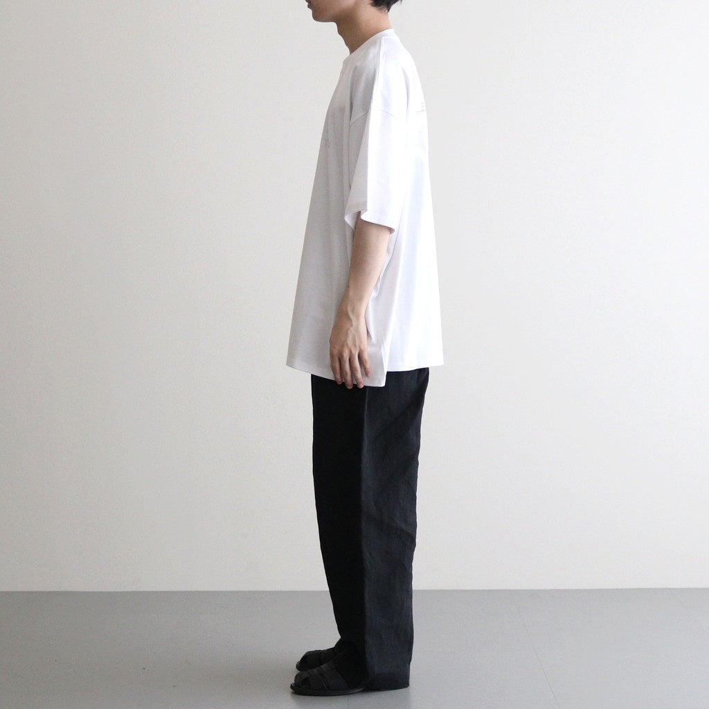 CORPORATE PRINTED S/S TEE ”GEAR” #WHITE [FSC243-70116]