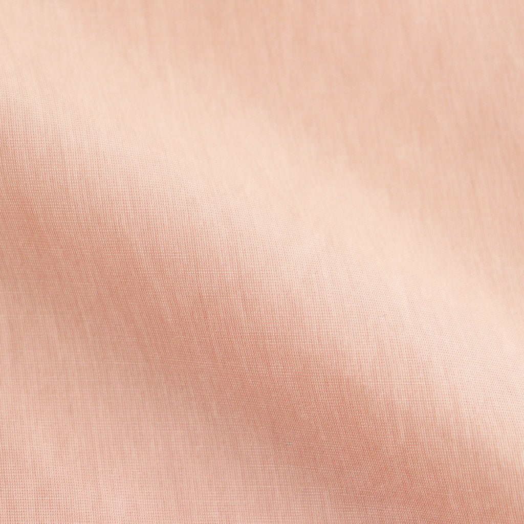 EMBROIDAREY OPEN COLLAR SHIRT #PINK [YK25SS0938SH]