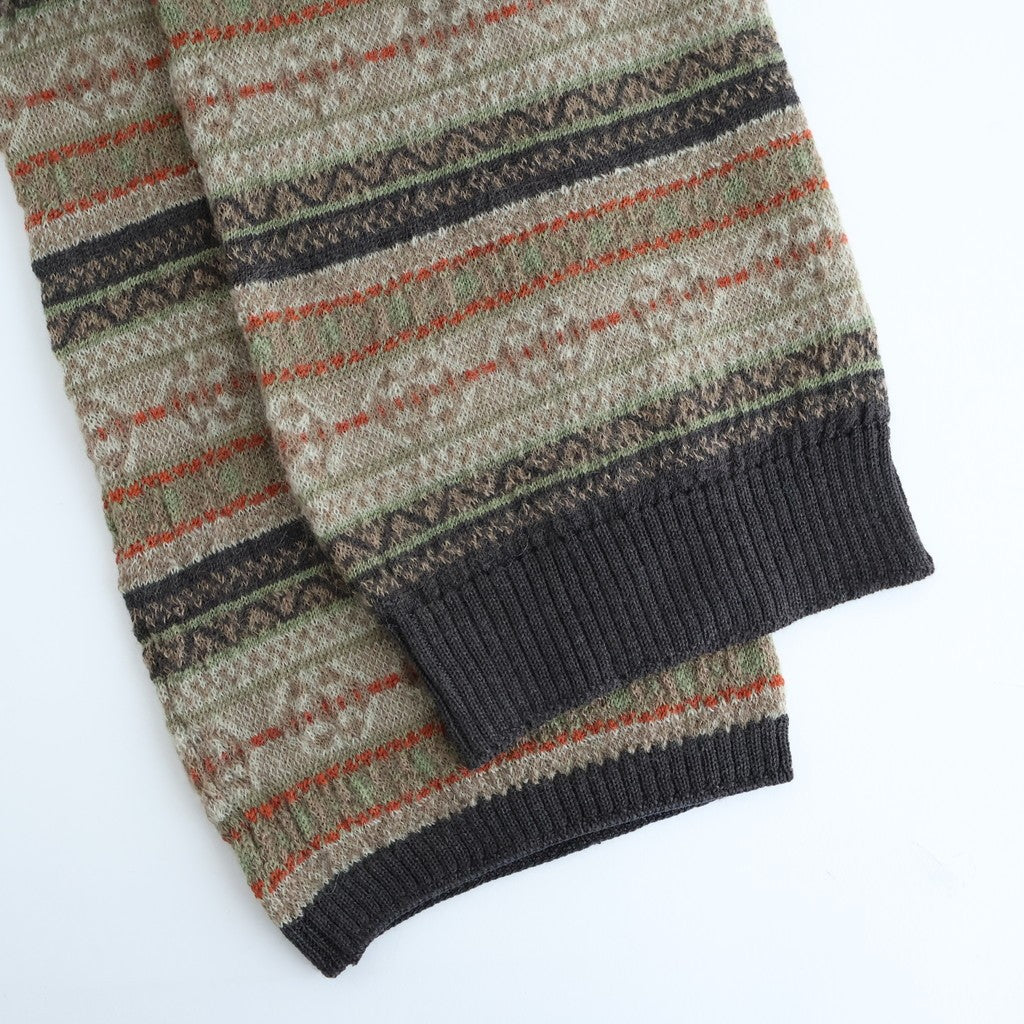 Mugwort Stole #Brown Mix [N-1520]