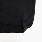 EXTRA FINE WOOL KNIT CREW NECK LS #BLACK [ST.1634]