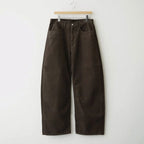 VINTAGE CORDUROY ROUND PANTS #BROWN [ST.1573]
