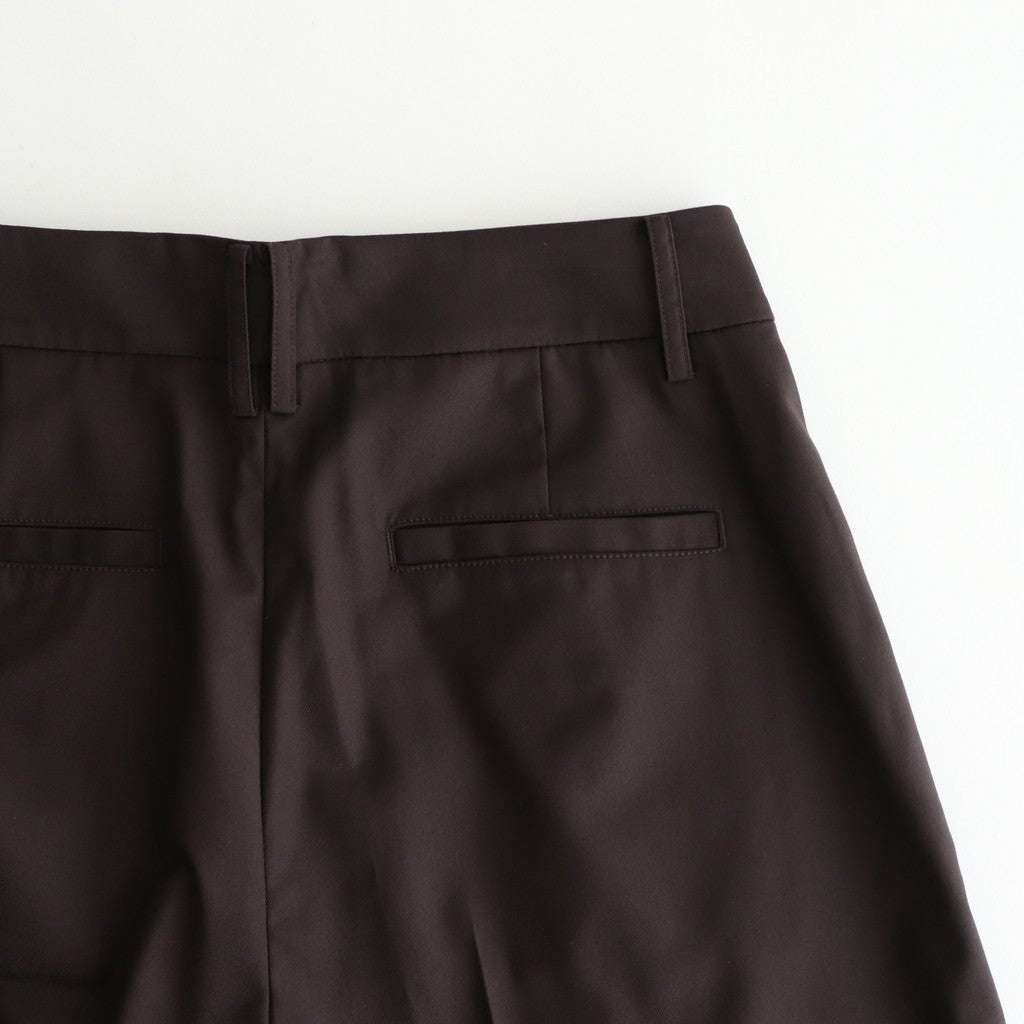 Lightweight Tuck Trousers #D/BRN [12520704]