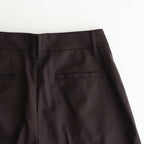 Lightweight Tuck Trousers #D/BRN [12520704]
