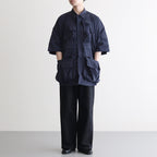 DRY TYPEWRITER TACTICAL POCKET S/S SHIRT #NAVY [FSC241-50106B]