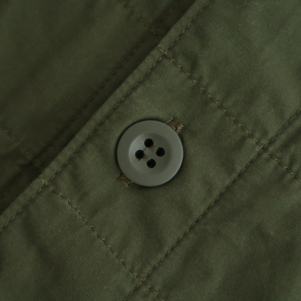 綿ウェザー 製品洗シャツジャケット #KHAKI [HP-B024-051]