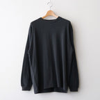 Border L/S Cutsew #CHARCOAL [2601-012]