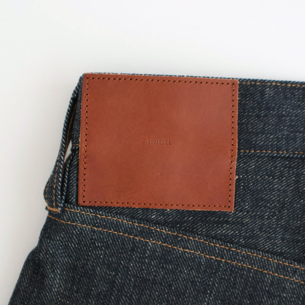 MODERN DENIM PANTS WIDE CUT #RIGID INDIGO [MODERN002]