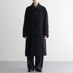 Supima Moleskin Coat #BLACK [GM253-10274B]