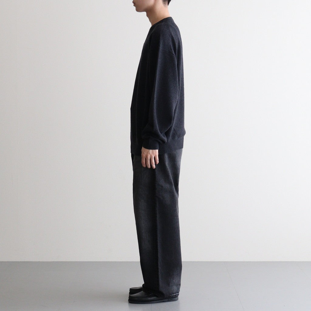 V Neck P/O #CHARCOAL [2503-005]